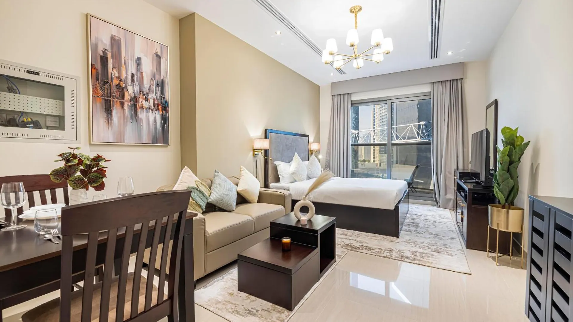 Daniels Studio At Elite Downtown With Burj View location